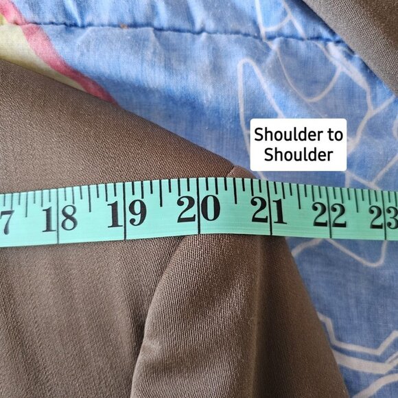 Vomo Moda Men's 2 Piece Suit, Olive Green - Picture 14 of 16